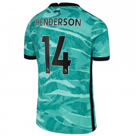 Billige Fotballdrakter Liverpool Trent Jordan Henderson 14 Bortedraktsett 2020/21 Kortermet